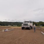 Inspección inicial de conformación del terreno y trazos Quebrada Bonita.